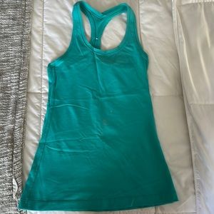 Teal Blue Lululemon Tank Top